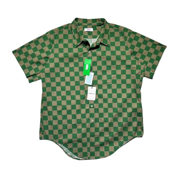 Checkered button down - Picture 1 of 4